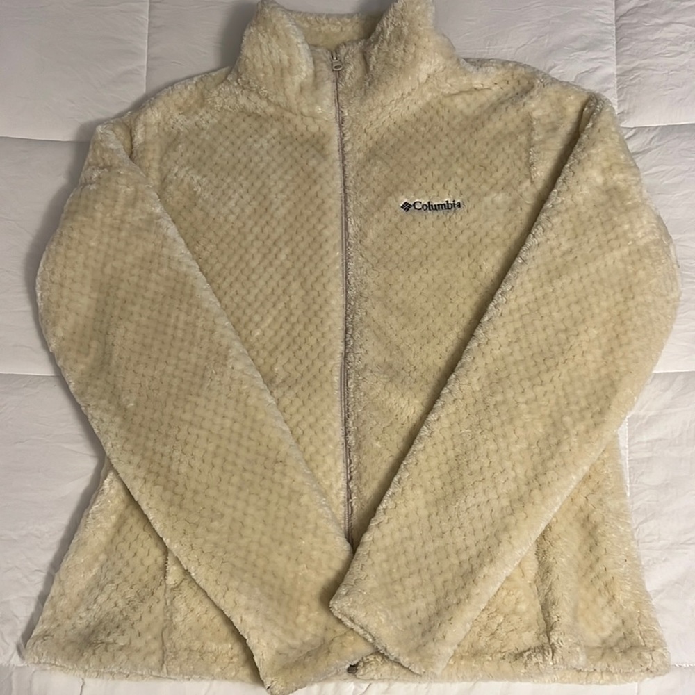 Columbia Textured Cream Fleece